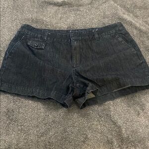 Women's Blue Denim Shorts Loft size 12